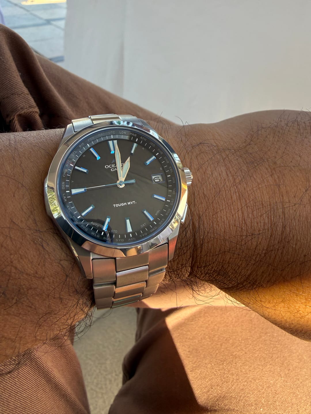Customer photo review of Reloj Casio Oceanus OCW-S100-1AJF Made in Japan JDM Titanium