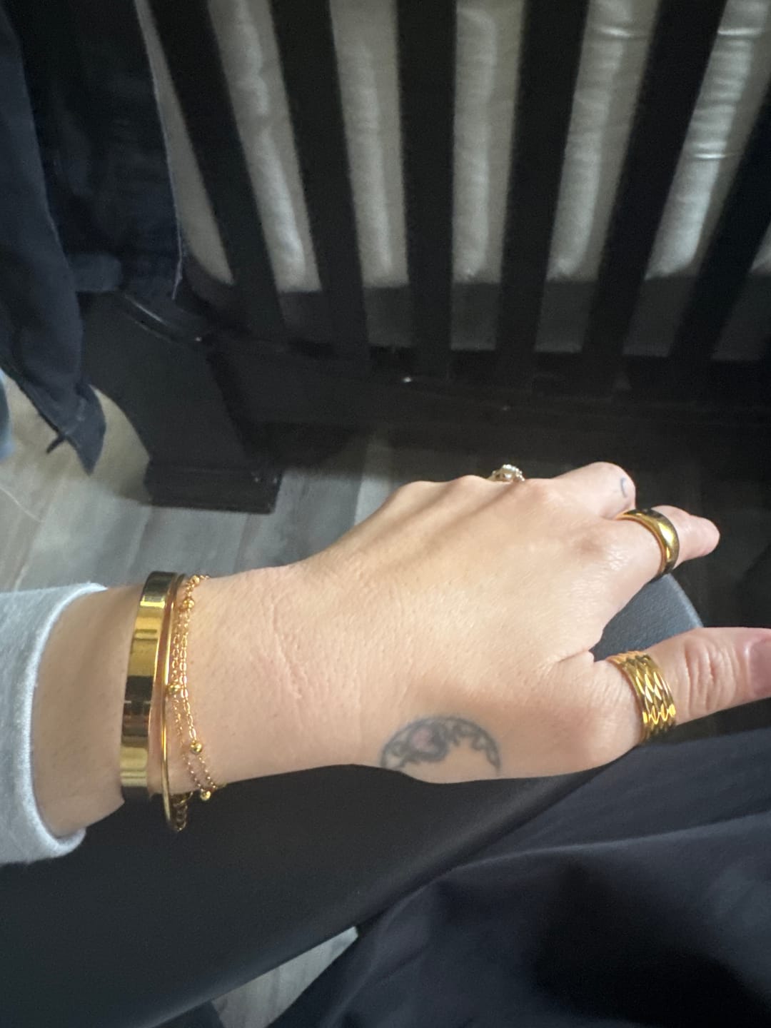 Customer photo review of Aspen Gold Bracelet