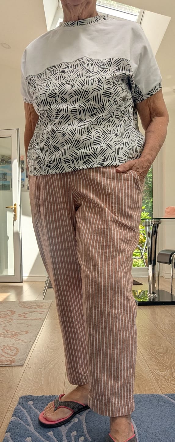 Customer photo review of Cotton Linen Fabric