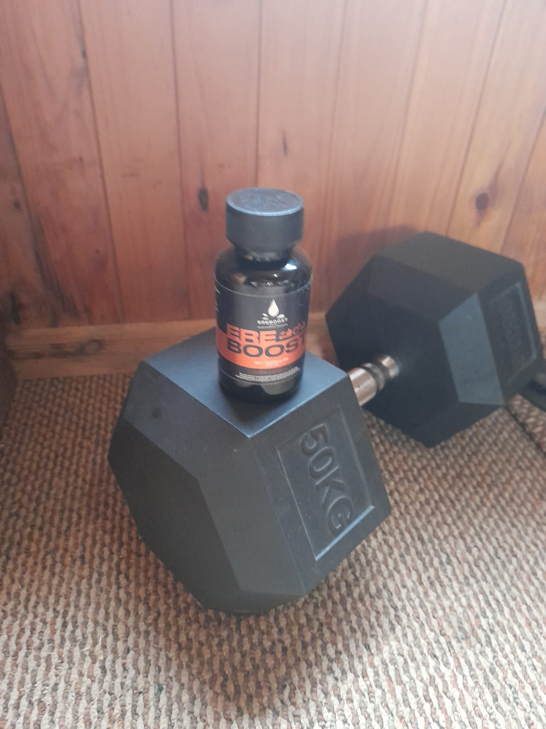 Customer photo review of EREBOOST | 60 Cápsulas