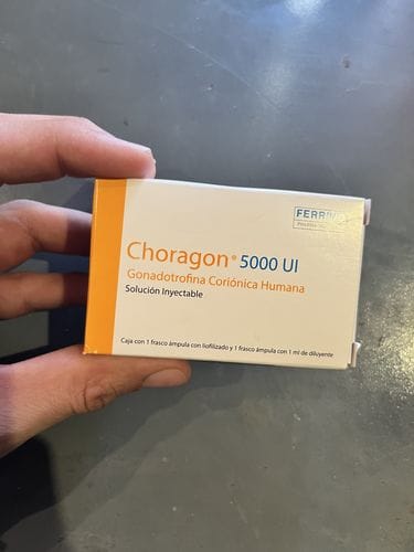 Customer photo review of Choragon | Gonadotropina coriónica humana (HCG) 5,000ui