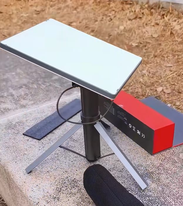 Customer photo review of Starlink Mini Power Stand with Integrated Tripod – Up to 6H All-Day Power
