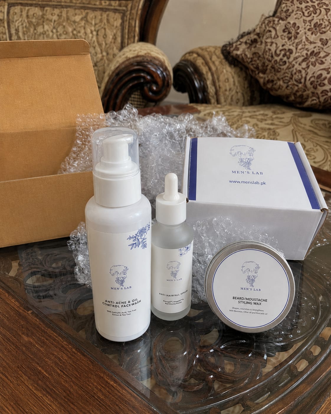 Customer photo review of Anti-Acne & Oil Control Facewash
