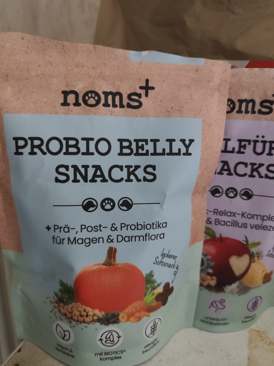 Customer photo review of Bauchwohl-Komplex für Hunde bei Magen-Darm-Beschwerden: hochdosiert & hypoallergen