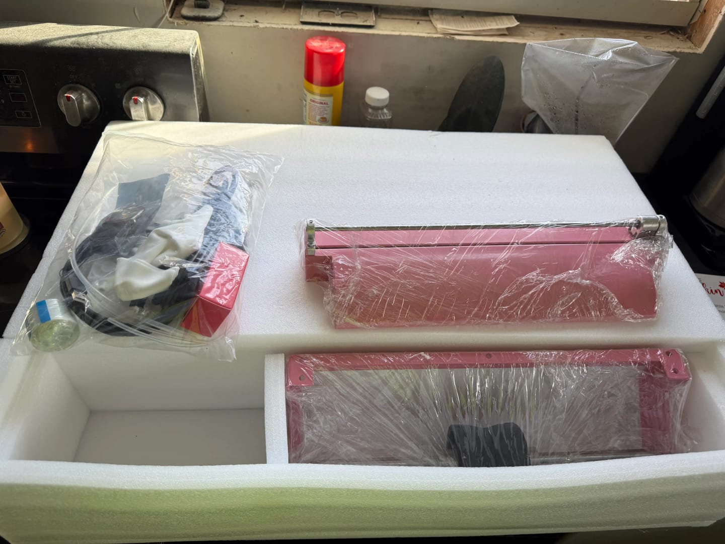 Customer photo review of Haolic 13" Pink A3 XP-1 Pro DTF Printer