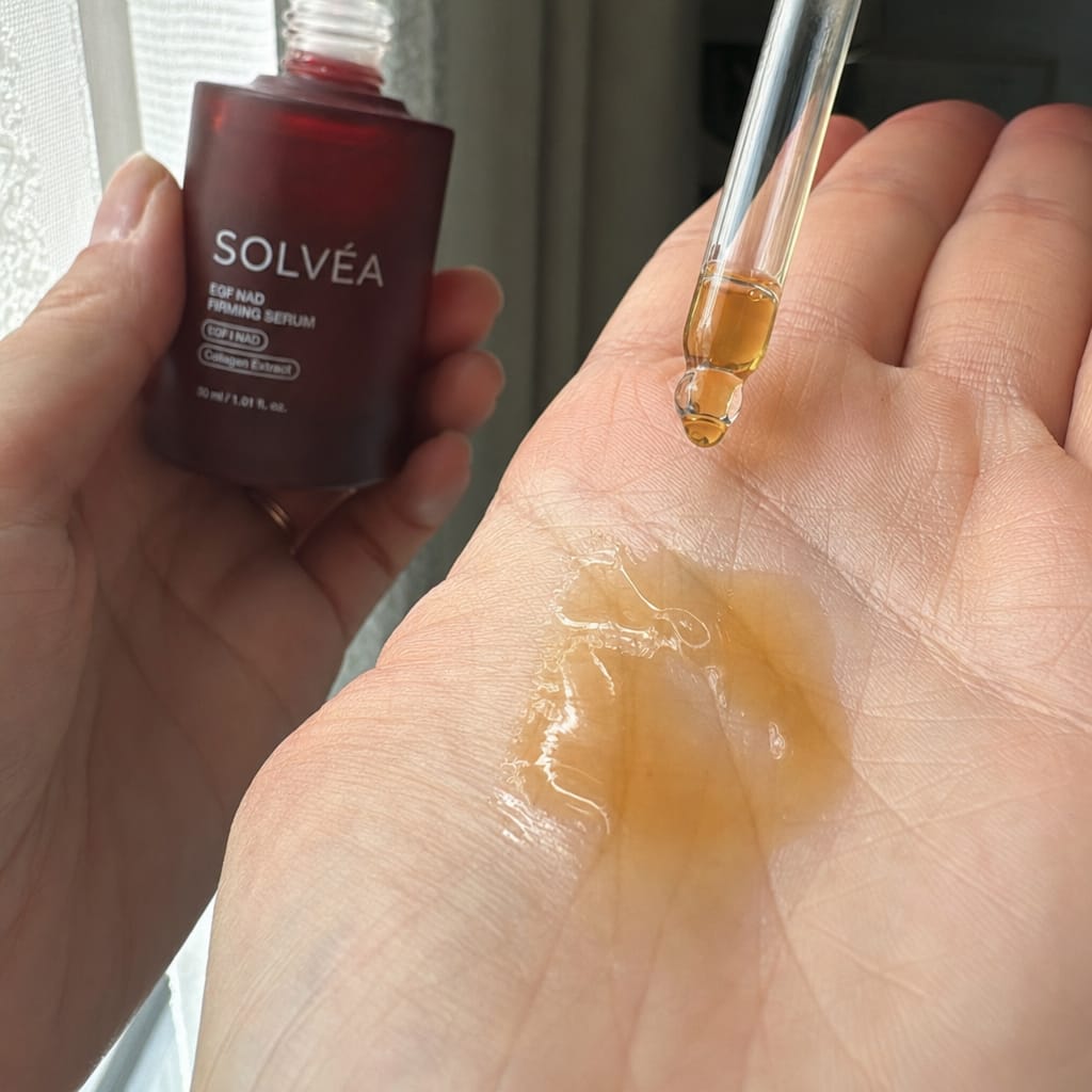 Customer photo review of NAD+ Serum