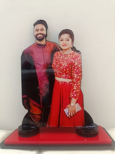 Customer photo review of Personalized Couple & Family Photo Caricature | Unique Gift for Anniversary, Birthday & Special Occasions