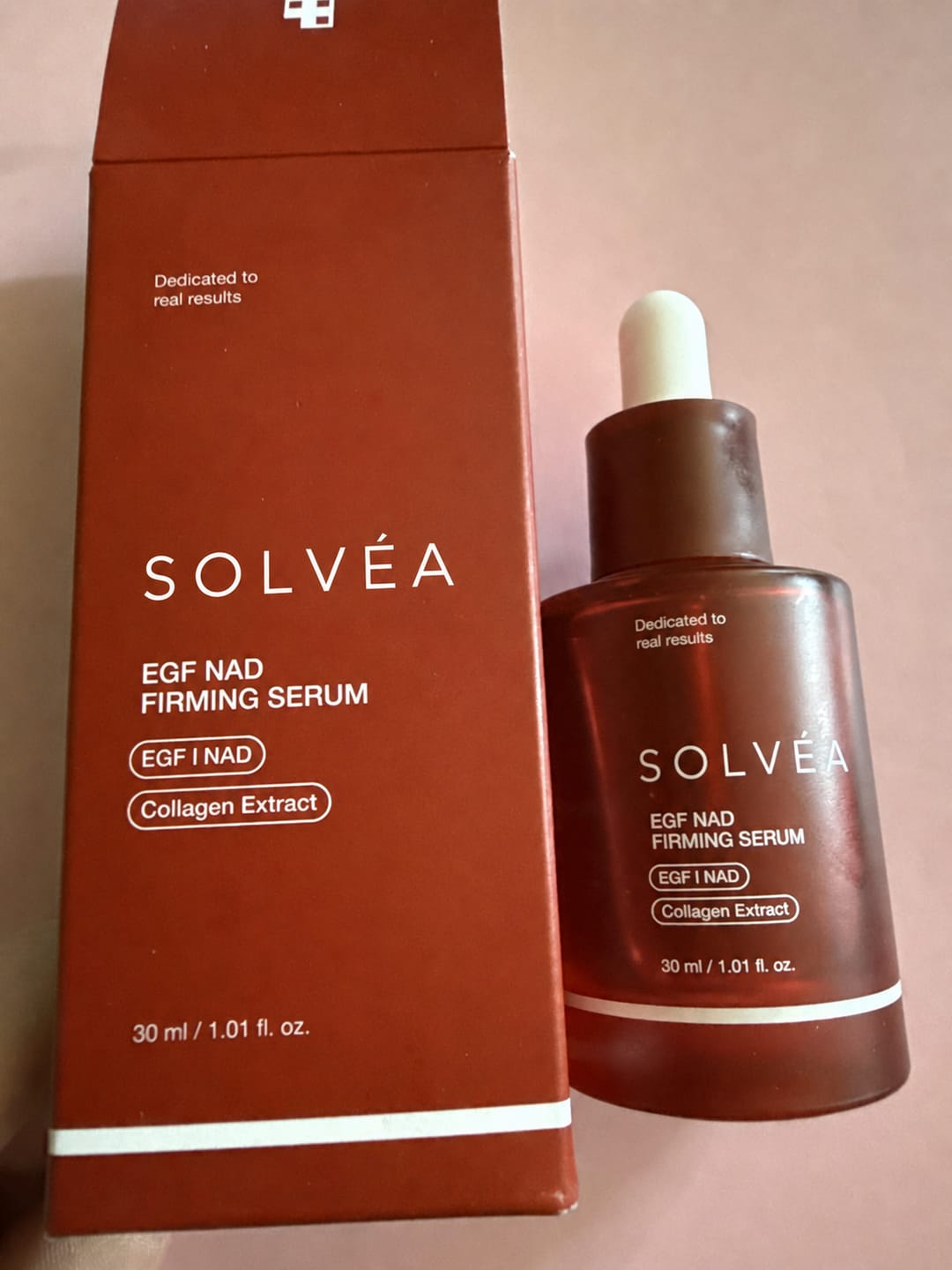 Customer photo review of NAD+ Serum