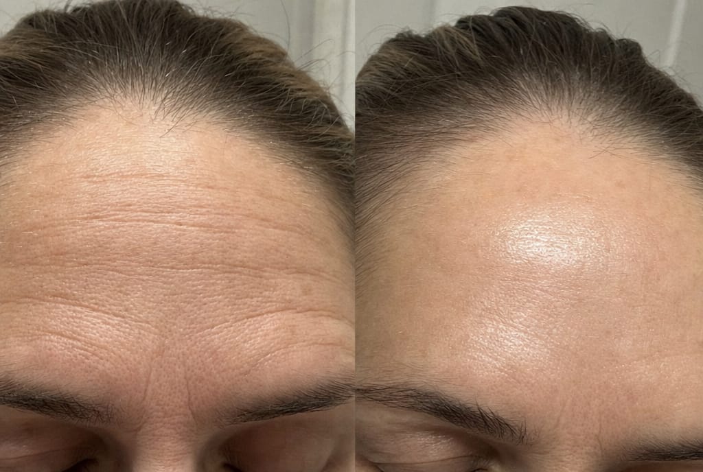 Customer photo review of Copper Peptide Serum