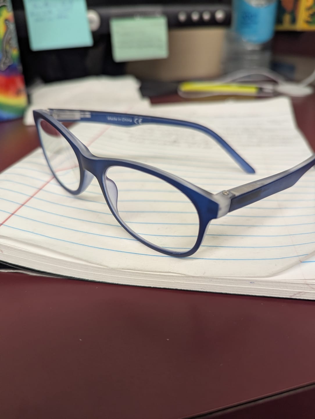 Customer photo review of Standard Eyeglasses Lenses