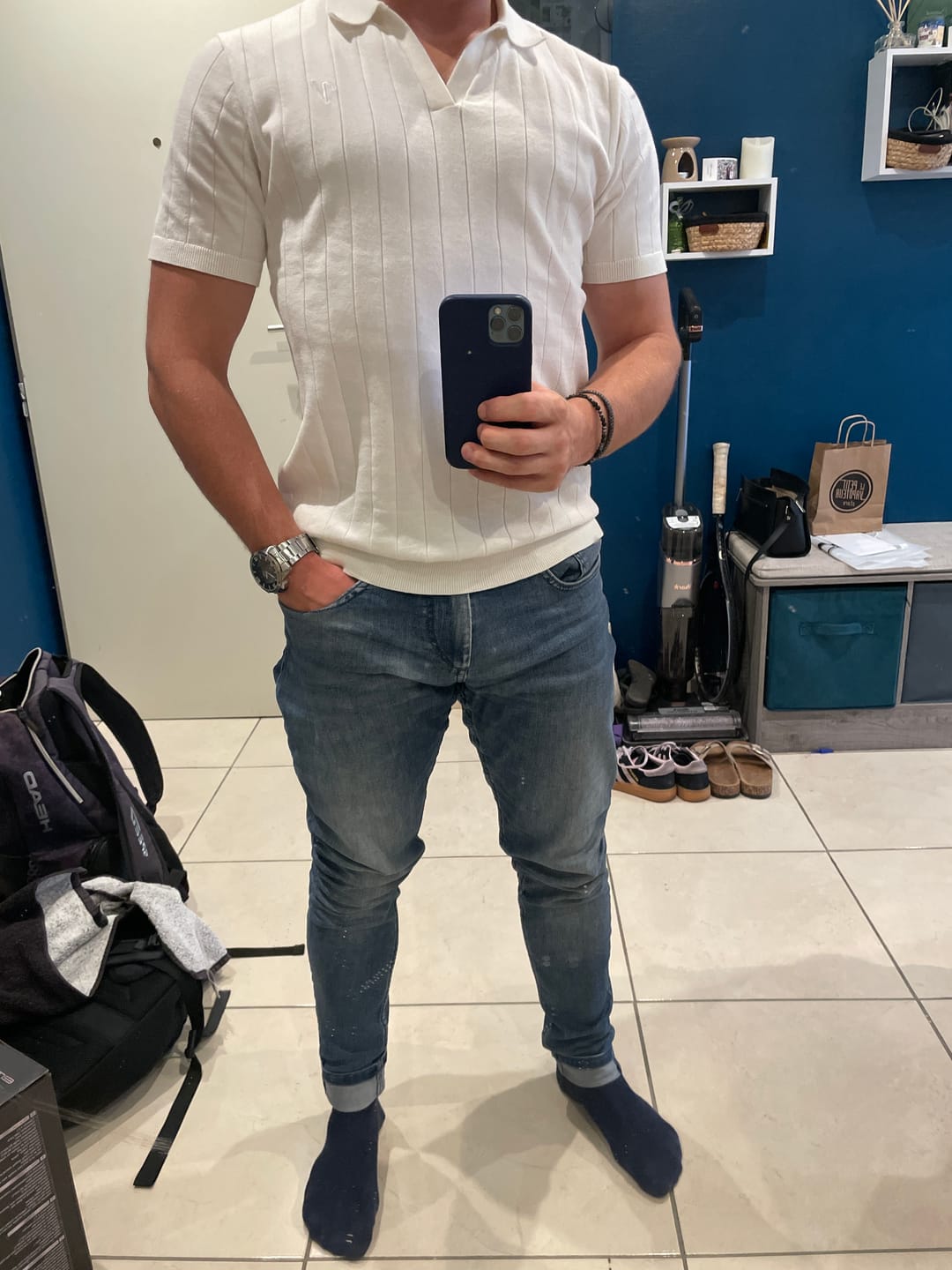 Customer photo review of Polo Capri - Anthracite