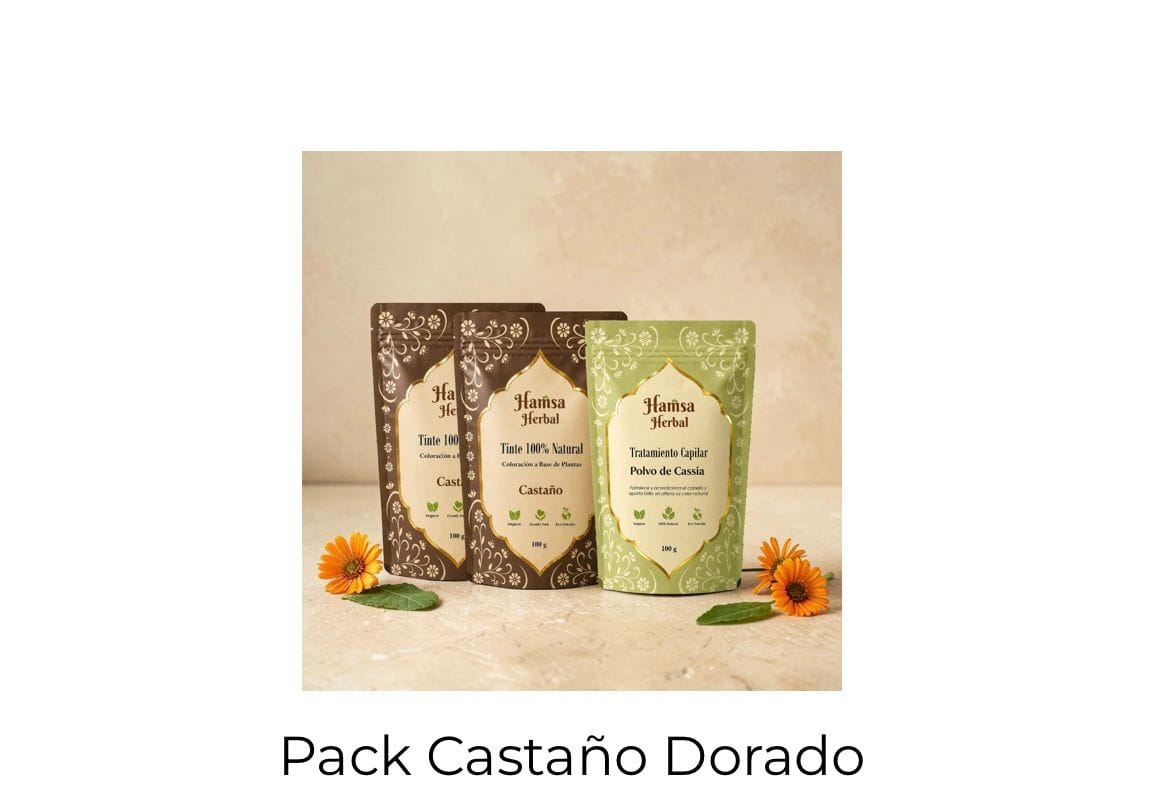 Customer photo review of Tinte 100% Natural - Castaño