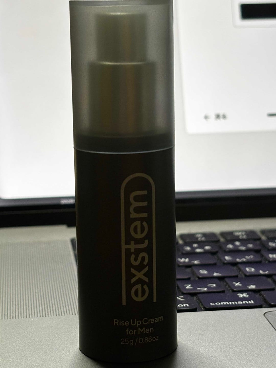 Customer photo review of exstem（エクステム）エクソソーム配合の男性用ケアクリーム