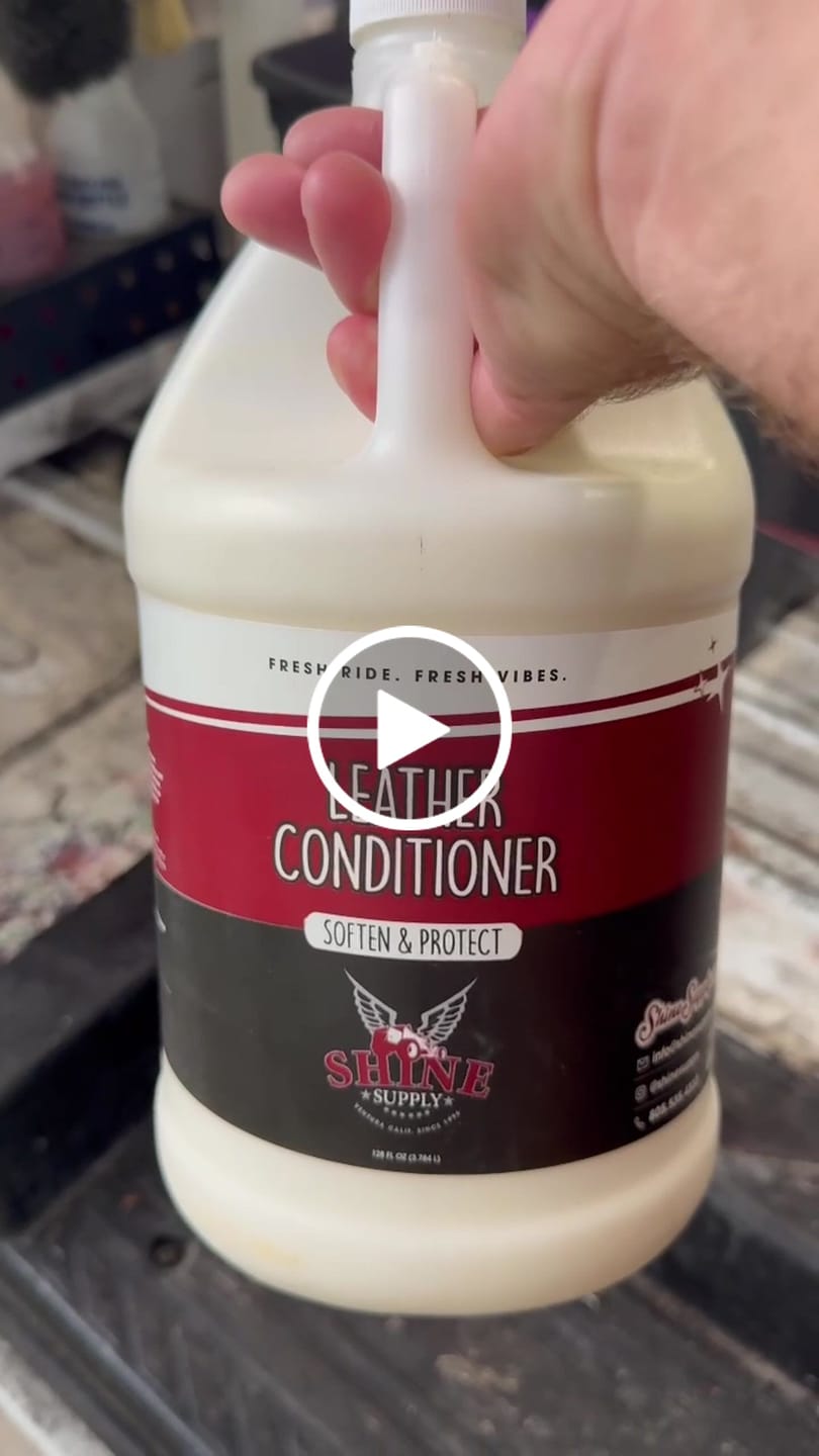 Customer video review of Leather Conditioner - Gallon