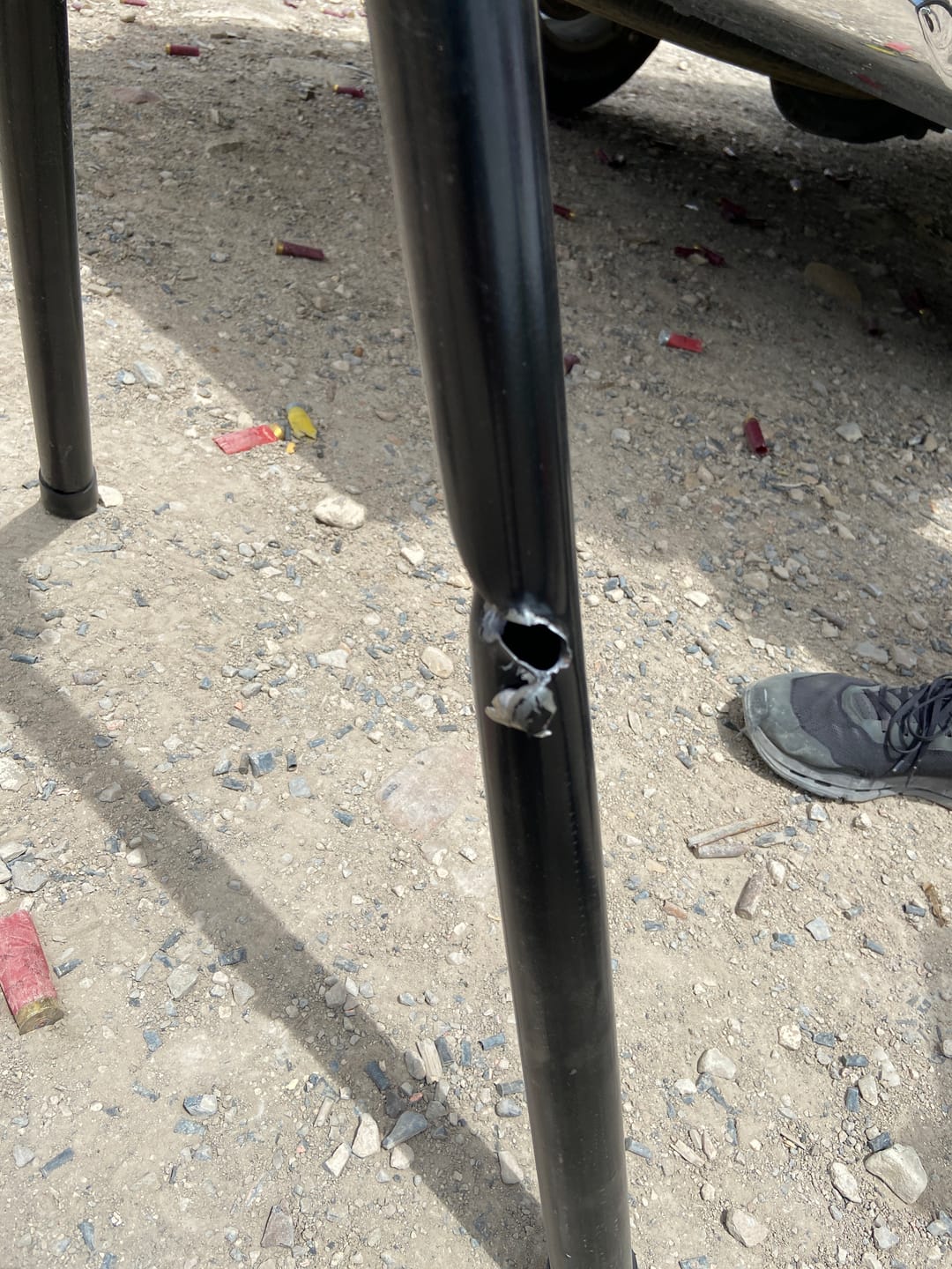 Customer photo review of Expandable Target Stand | Extension/Replacement Parts