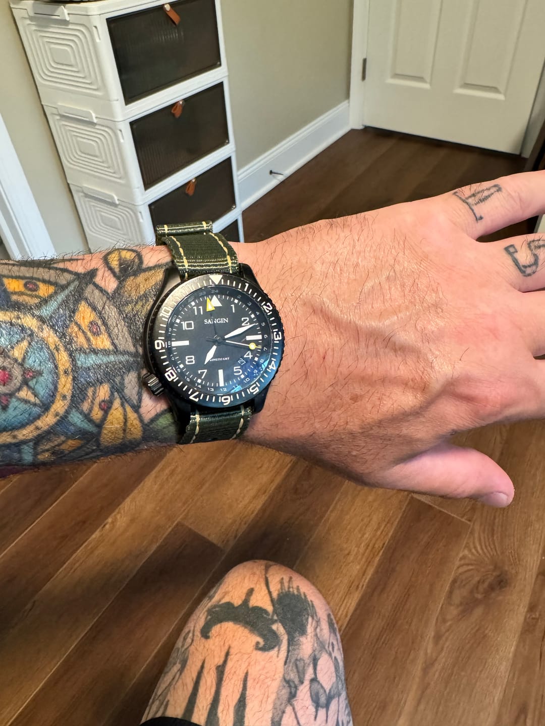 Customer photo review of Single Pass W.O.E.-Z.A Strap 1.0