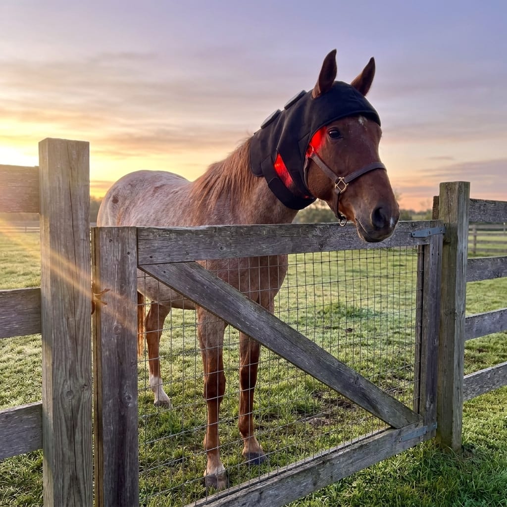 Customer photo review of HorseHalo™ HaloHead