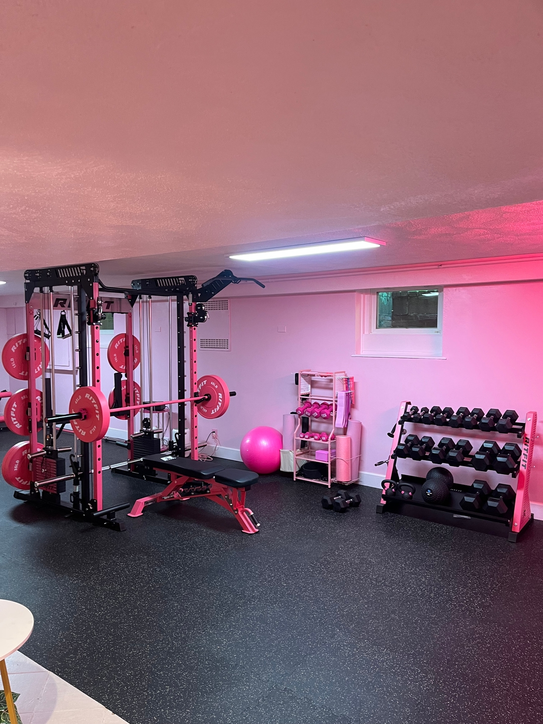 Charles J. home gym photo