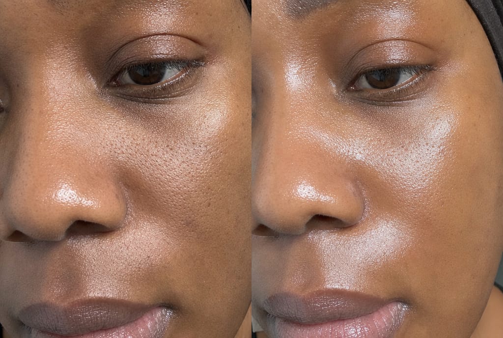 Customer photo review of Copper Peptide Serum
