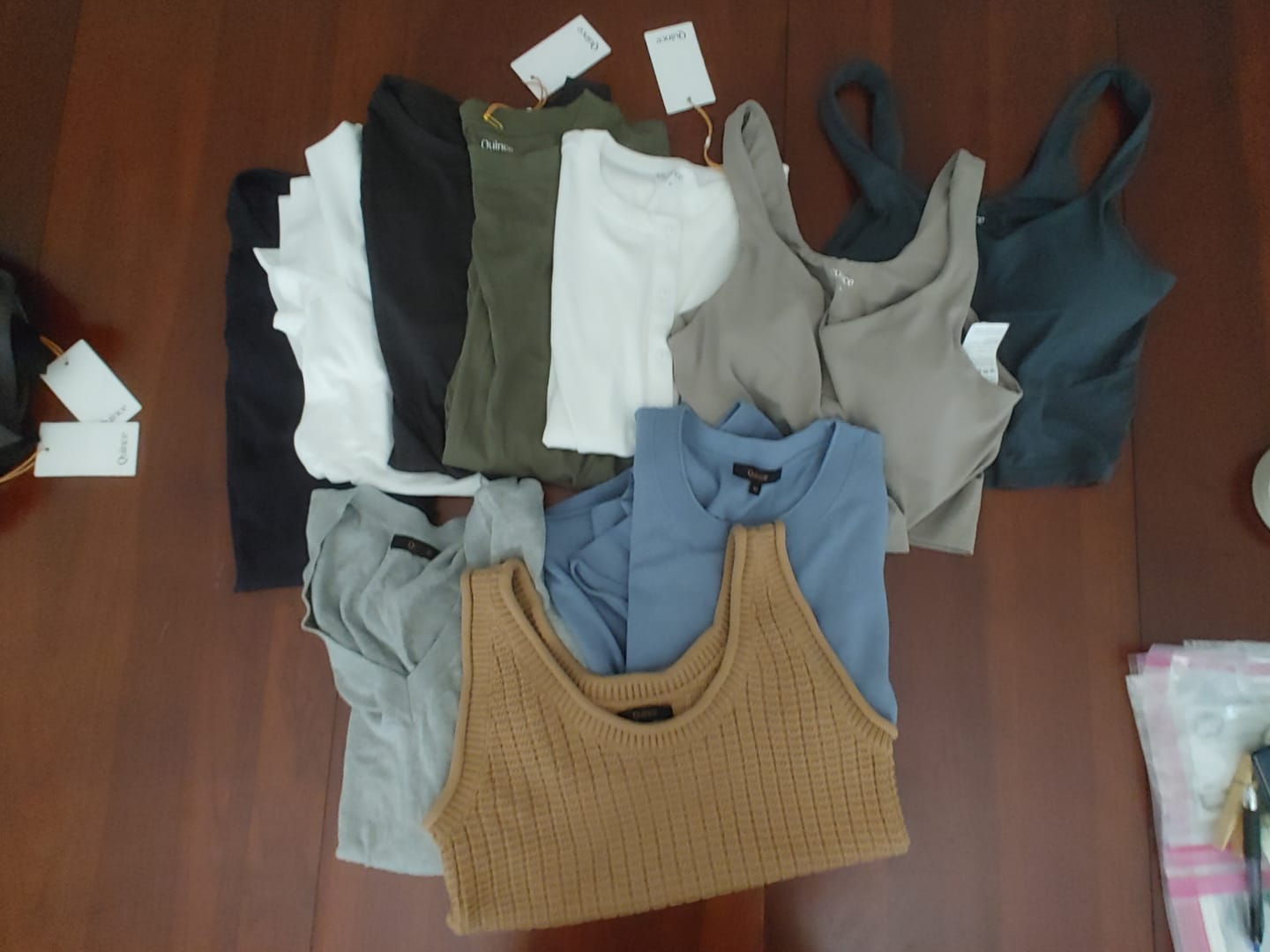 Customer photo review of Quince NWT NWOT Returns - Assorted Basics