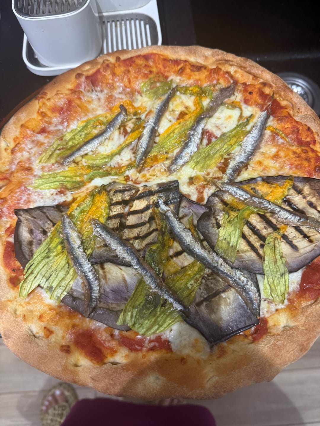 Customer photo review of Base pizza low-carb 200g