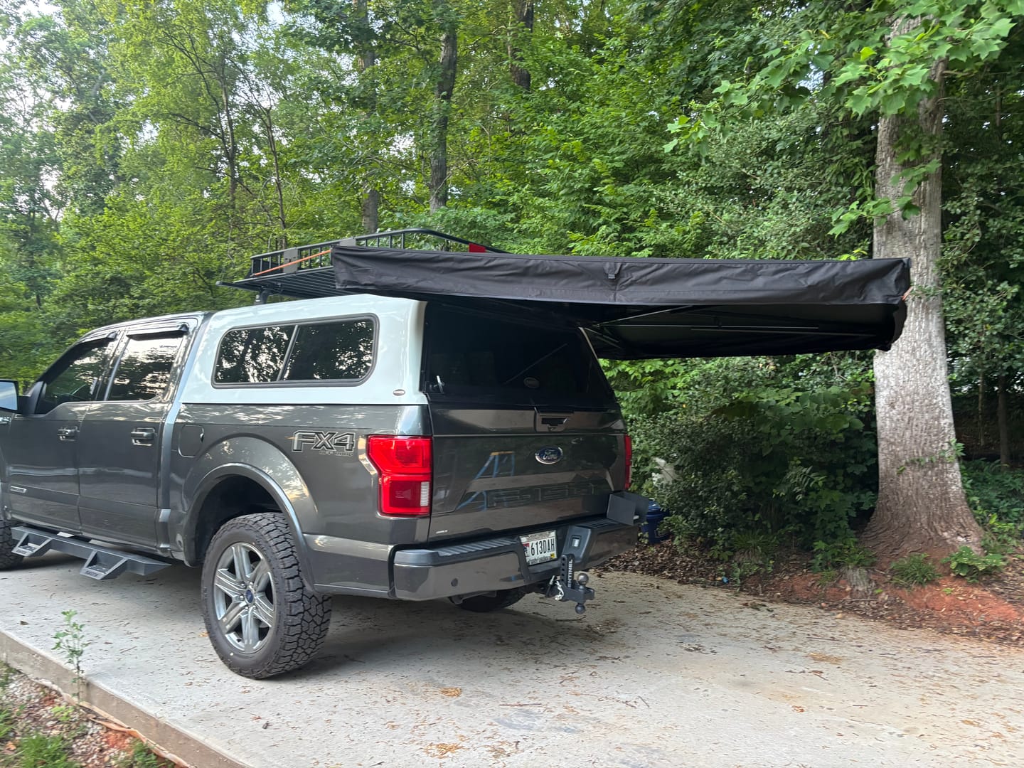 Customer photo review of OPENROAD 270 Free Standing Awning for Camping-Trail Series