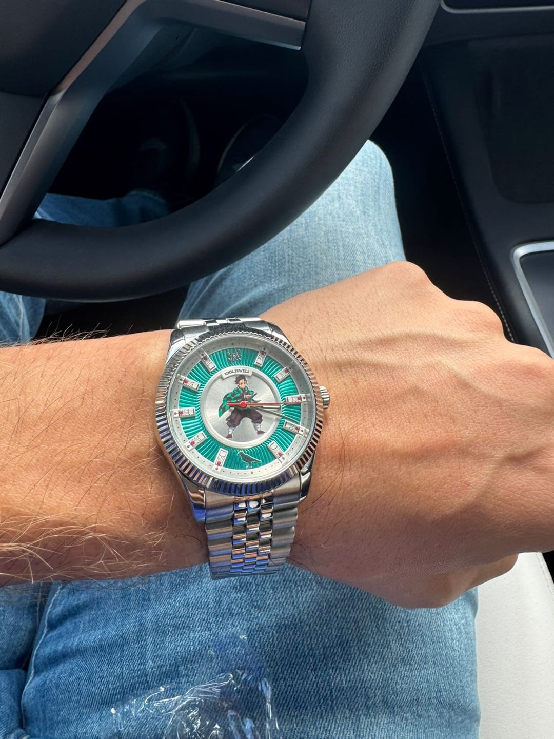 Customer photo review of Reloj Tanjiro Kamado | Demon Slayer: Kimetsu no Yaiba