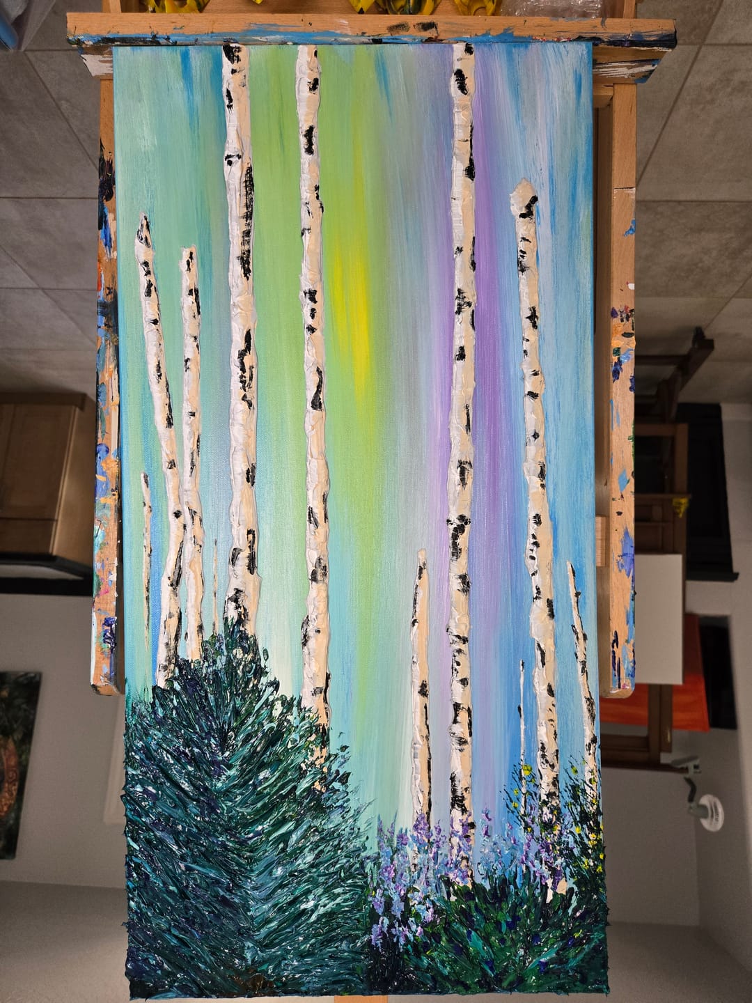 Customer photo review of DabblePaints™️ Modeling Paste — Thick-Body Acrylic Paint