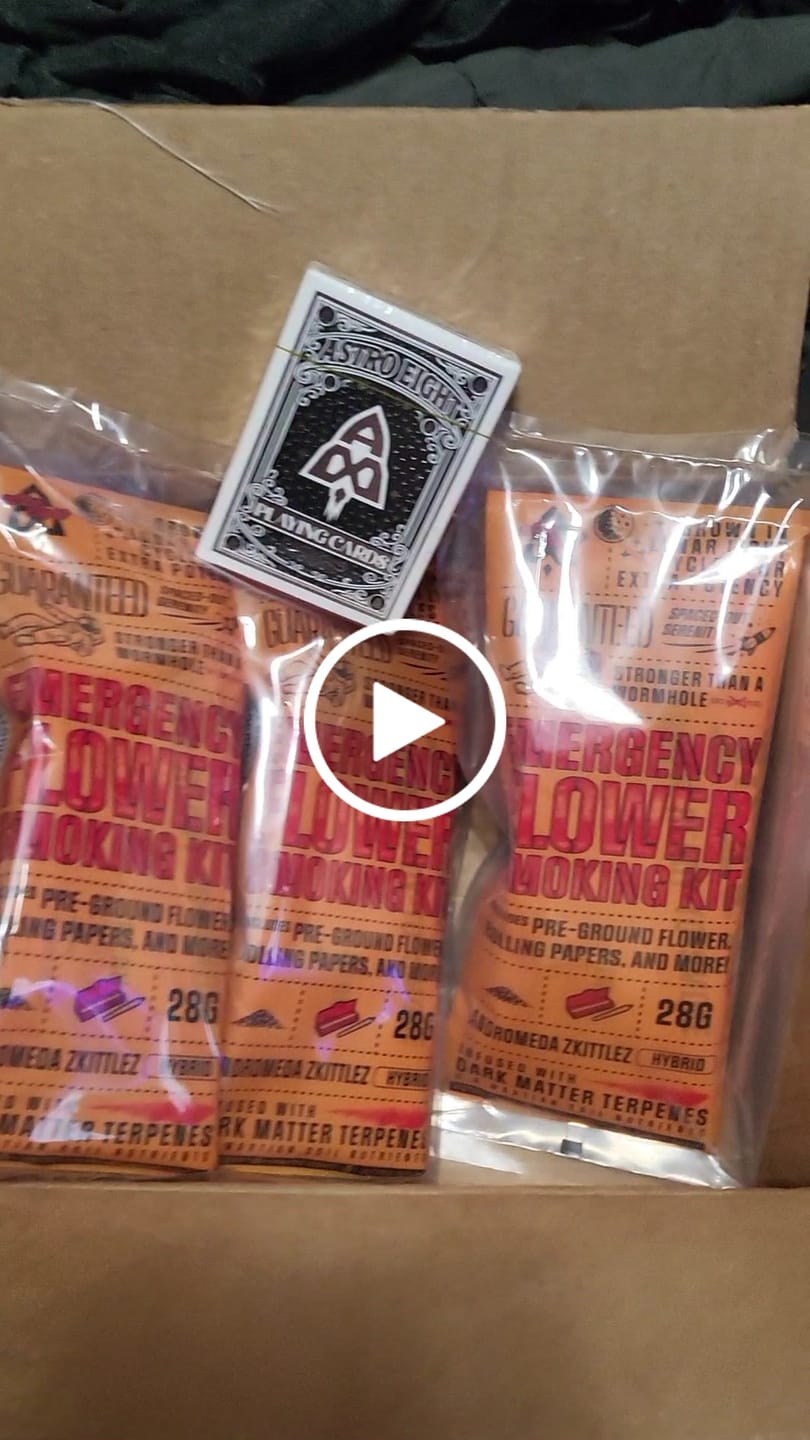 Customer video review of Andromeda Zkittle Emergency Smoke Kit (28G)
