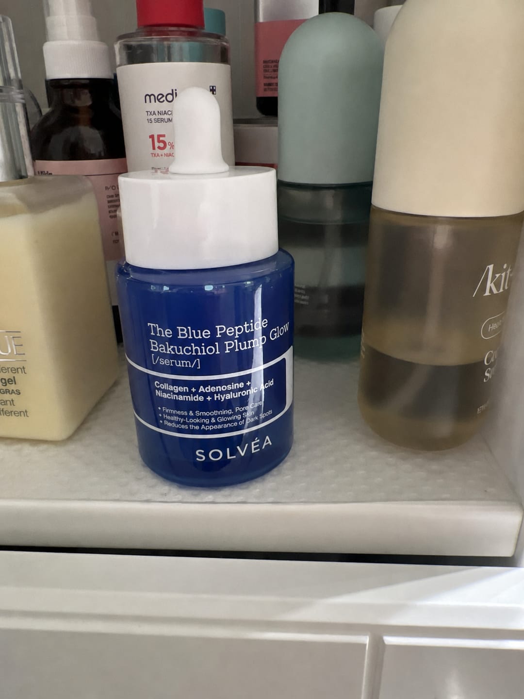 Customer photo review of Copper Peptide Serum
