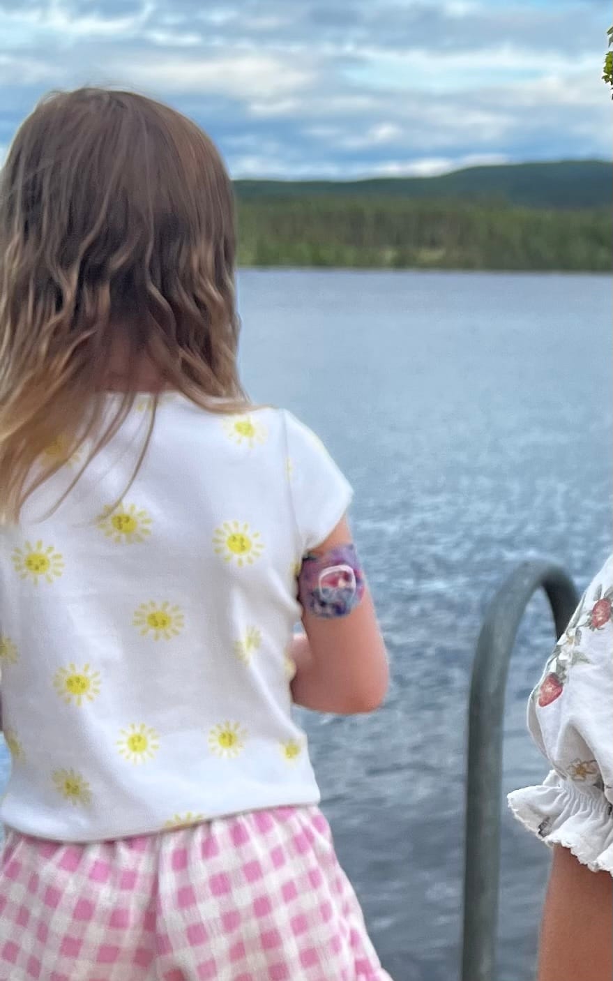 Customer photo review of Unicorn Ponny CGM overpatches för simplera sync inkl. Sensor Sticker