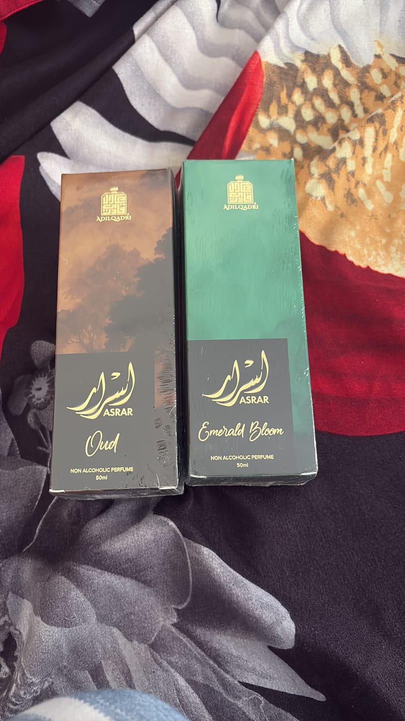 Customer photo review of Asrar Oud Non Alcoholic Perfume Spray 50ml