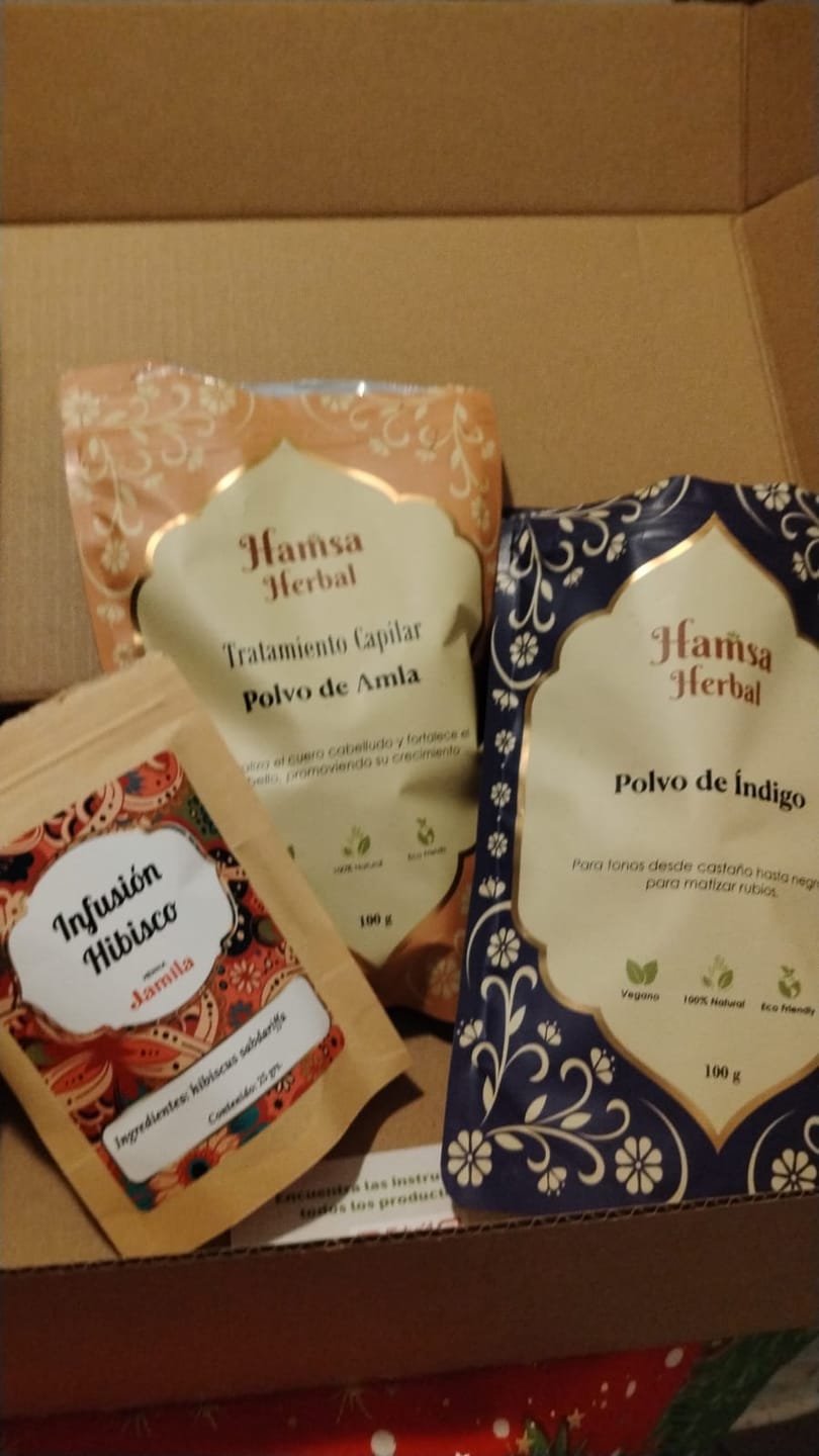 Customer photo review of Polvo de Índigo