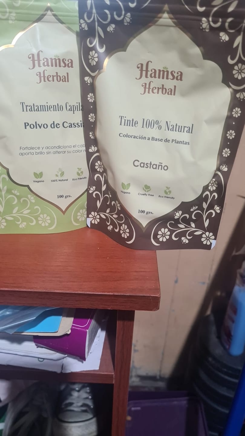 Customer photo review of Tinte 100% Natural - Castaño