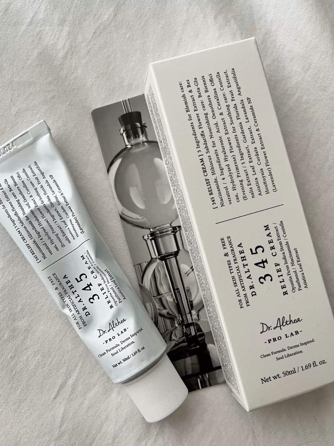 Customer photo review of Nomierinošs krēms ar resveratrolu Dr. Althea 345 Relief Cream