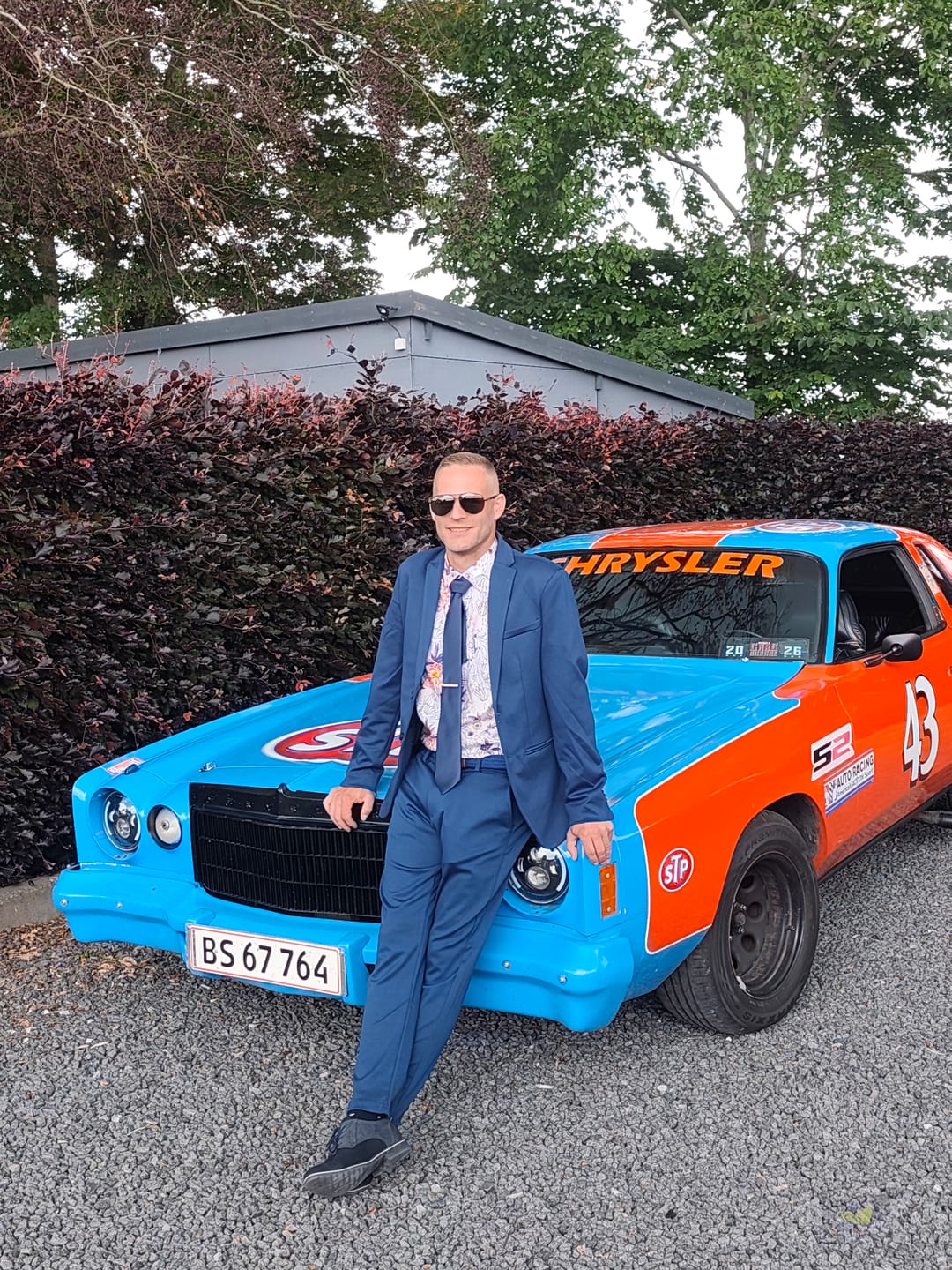 Customer photo review of The Original Performance Blazer - Blue