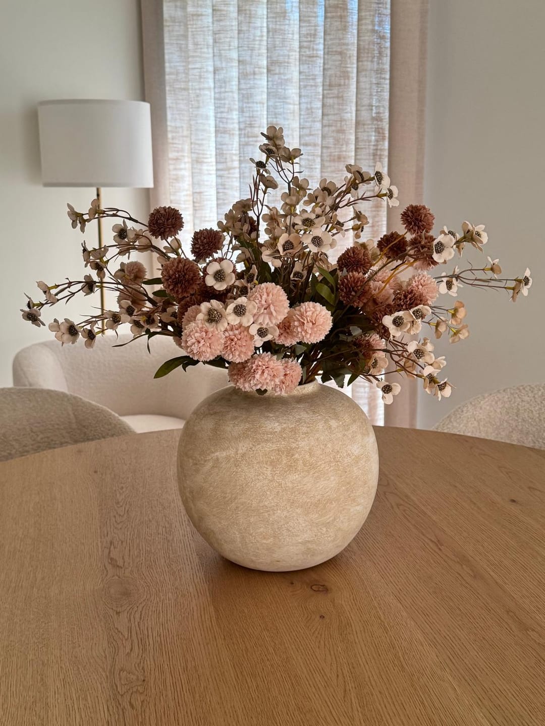 Customer photo review of Wax Arrangement - Crème mix