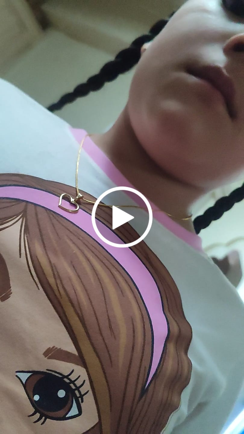 Customer video review of Cadena Veneciana en Oro laminado 18k Para Dama