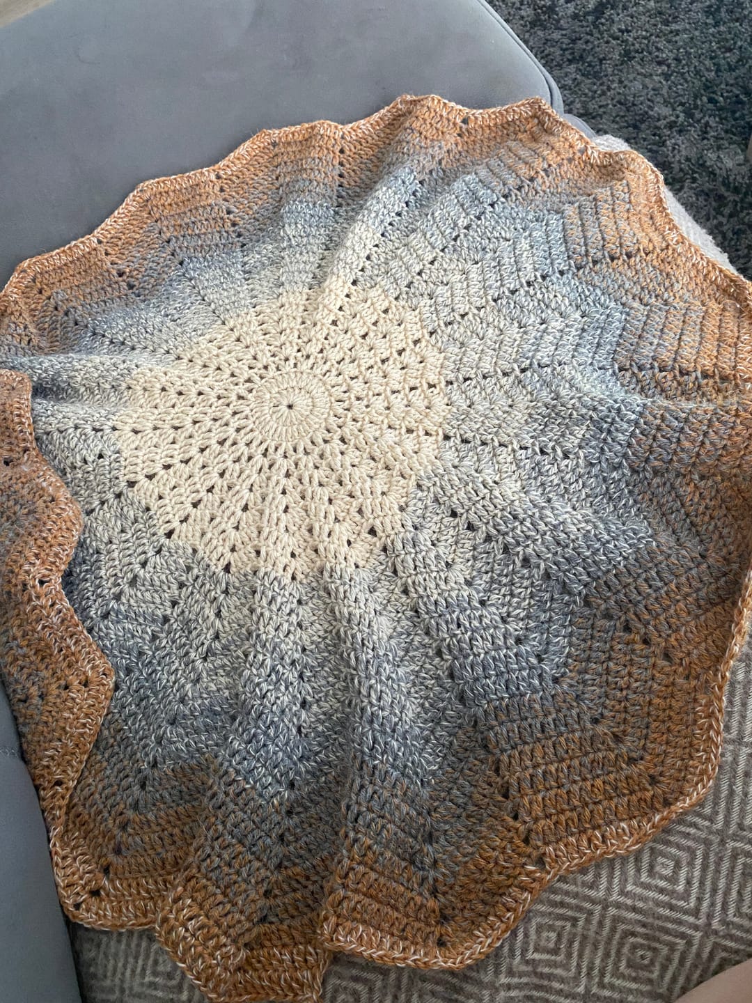 Customer photo review of YarnArt Flowers Alpaca