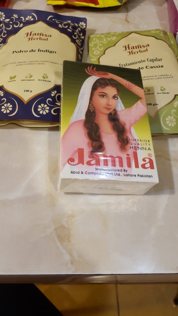 Customer photo review of Tratamiento Capilar Polvo de Cassia (Henna Neutra)