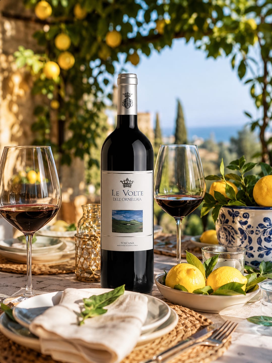 Customer photo review of Le Volte Dell'Ornellaia Toscana IGT, 6 Fl. | alc. 13,5%