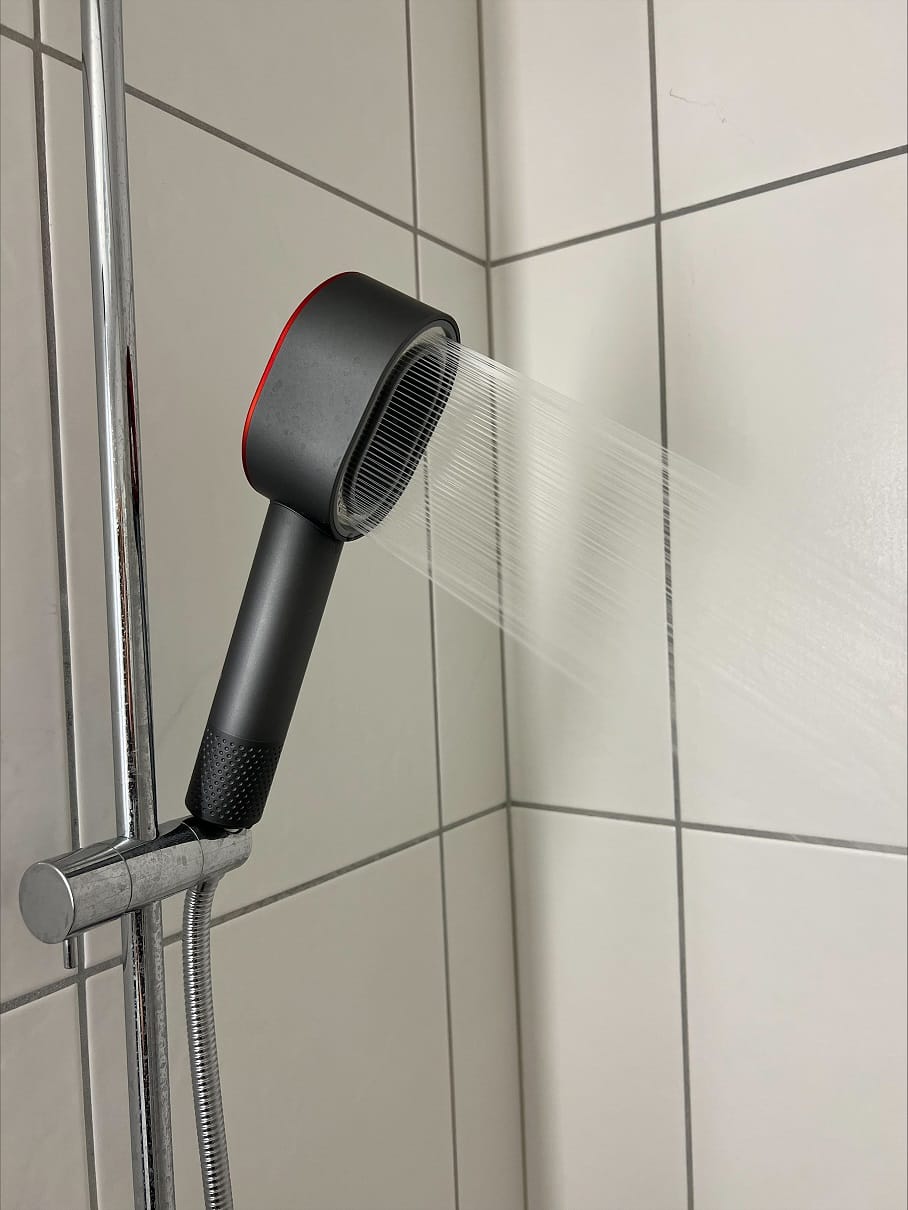Customer photo review of PureStream Aquabliss - Duschkopf mit Filter mit universellem Filtersystem