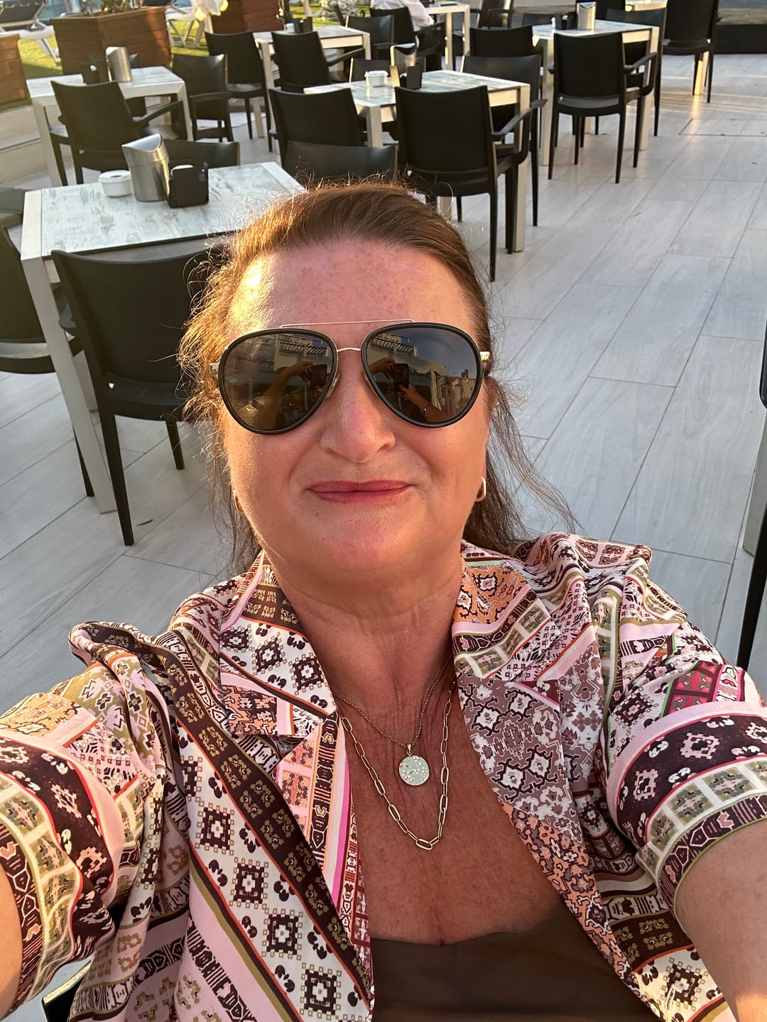Customer photo review of Zodiac Necklace