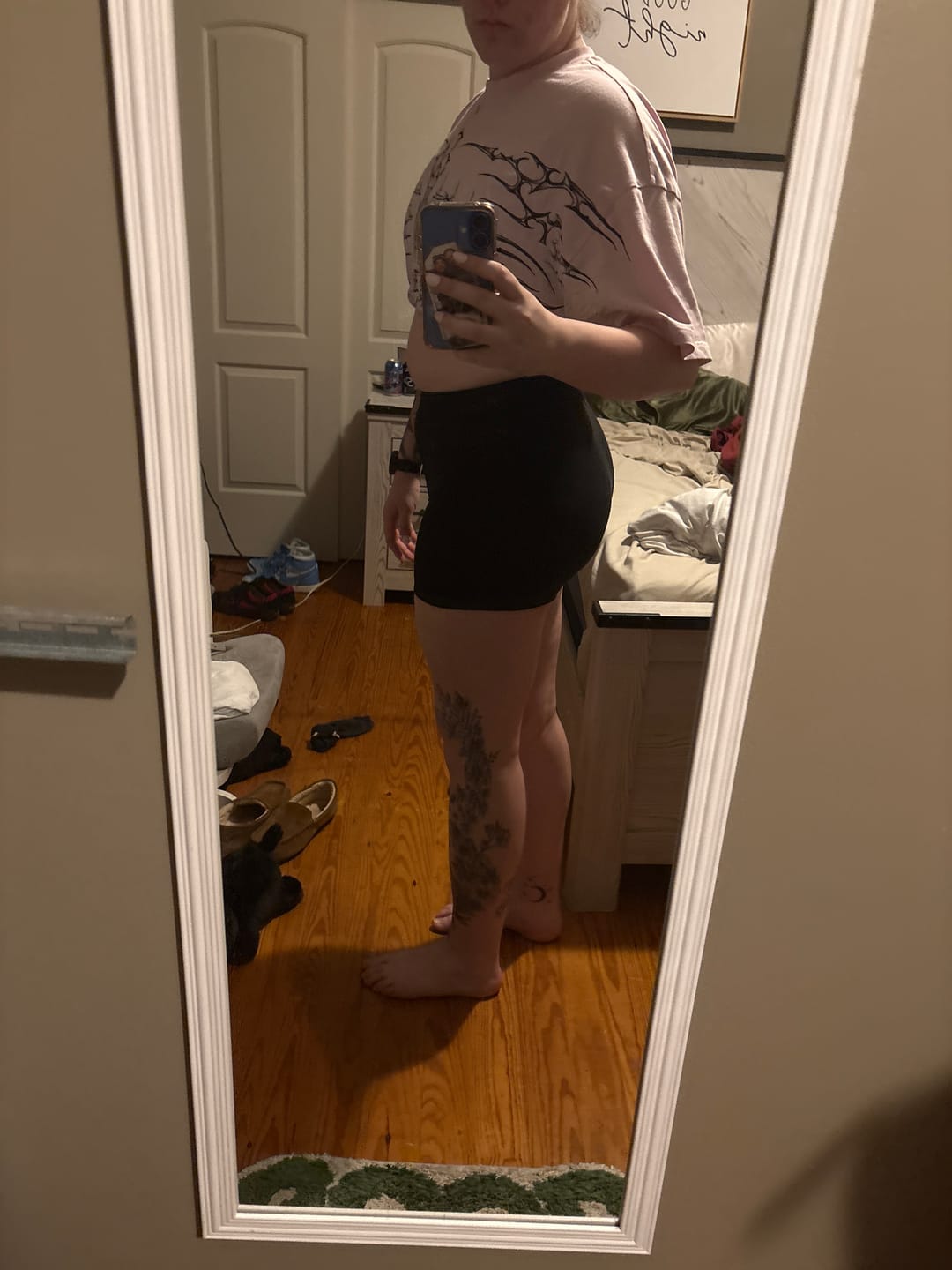 Customer photo review of Black Boxers