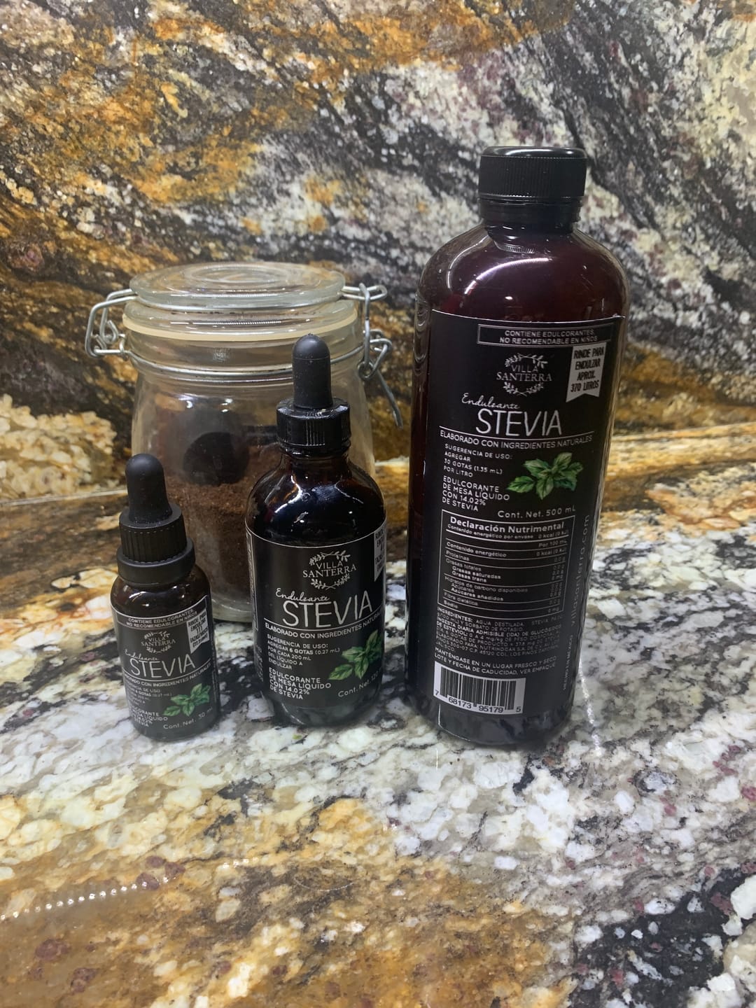 Customer photo review of Stevia Líquida 30ml