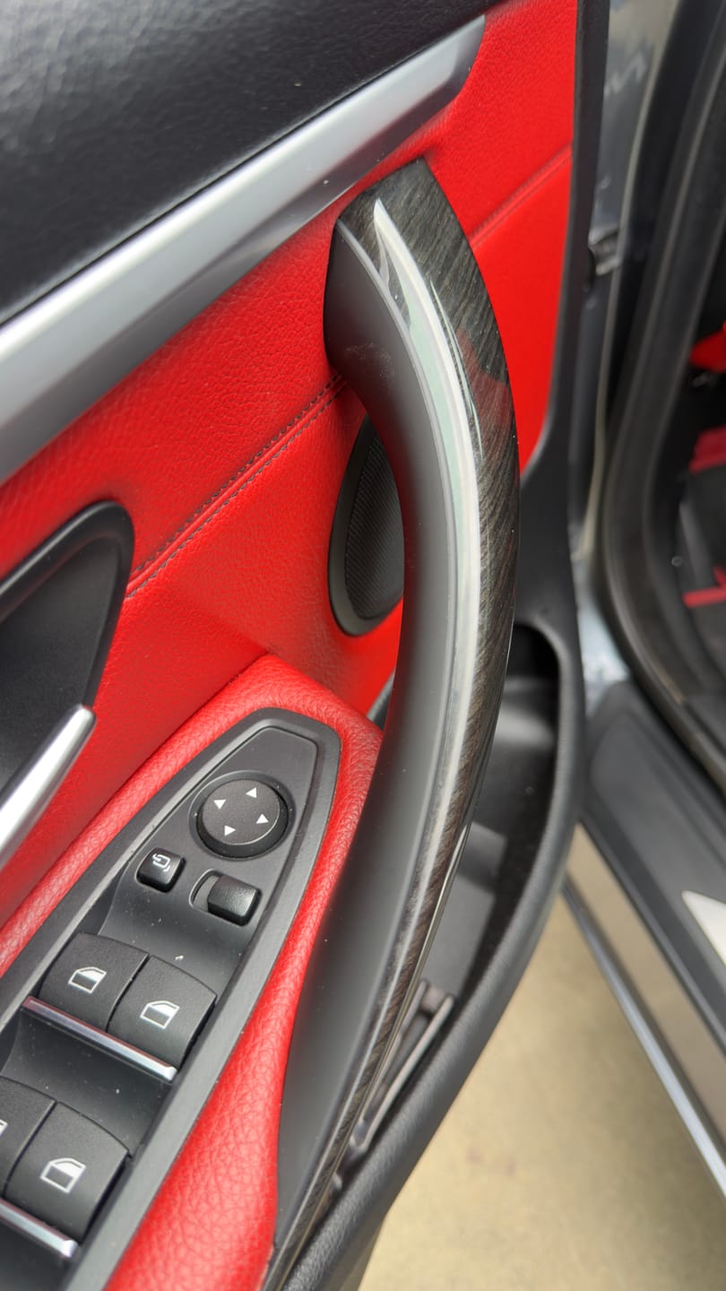 Customer photo review of Interior Door Handle Covers for BMW 3 & 4 Series – Fix Sticky Handles, No Disassembly | 2-Piece Set