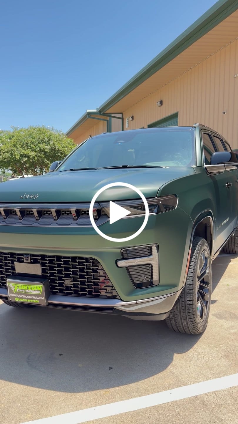 Customer video review of Matte Metallic Hunter Green Vinyl Wrap