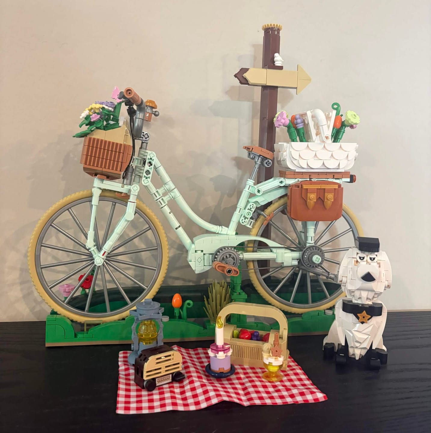 Customer photo review of Pantasy Spring Picnic Bicycle 85059