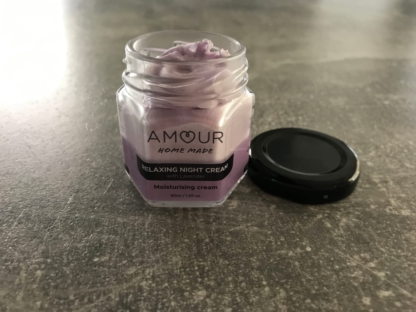 Customer photo review of Relaxing Night Cream