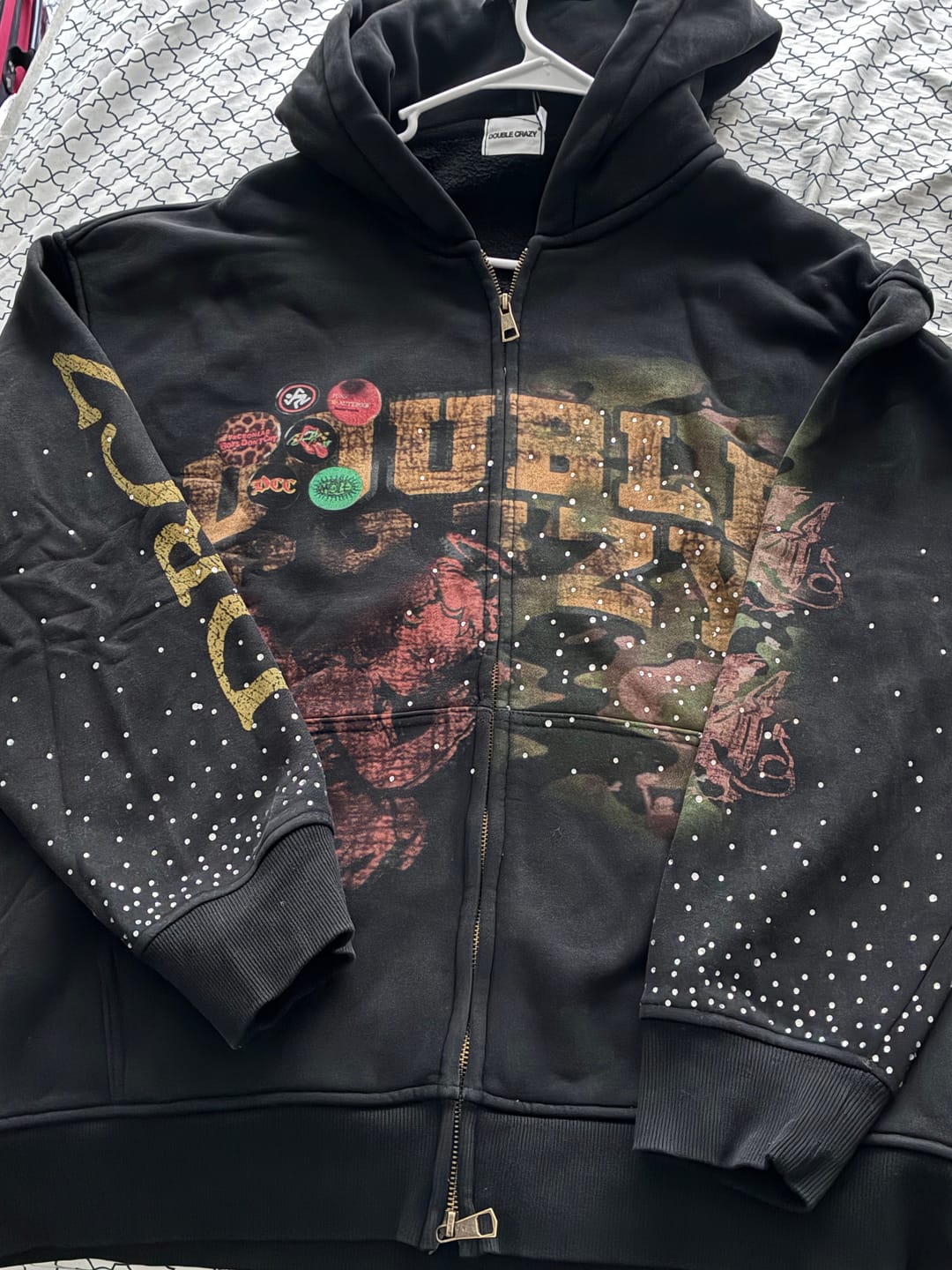 Customer photo review of Royal Angel Zip Hoodie-415
